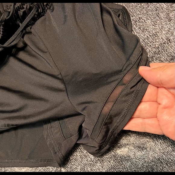 SO black polyester athletic shorts size S - Picture 4 of 4